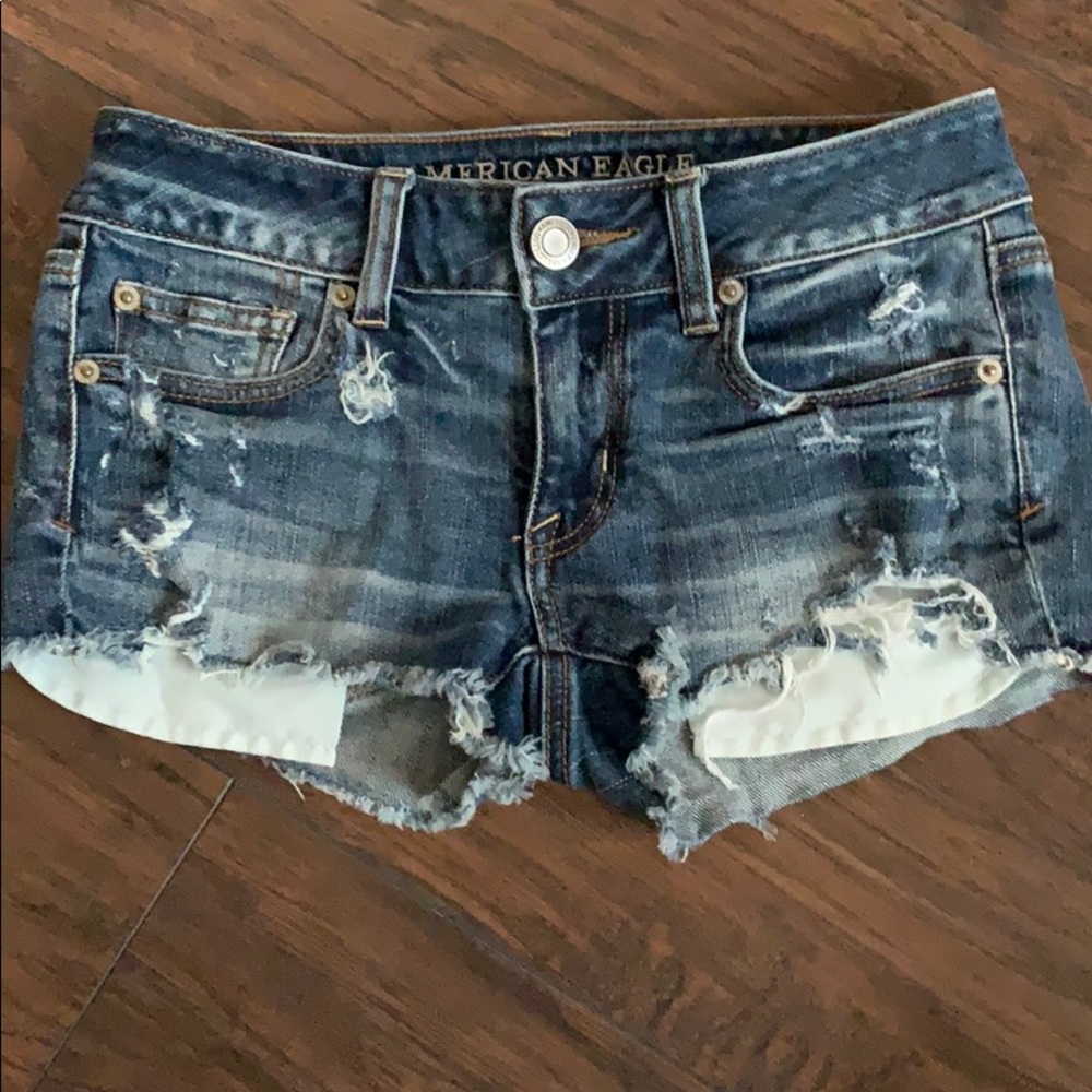 Denim shorts